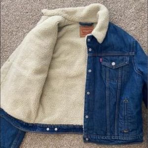 Women’s Levi Sherpa Lined Denim Jacket